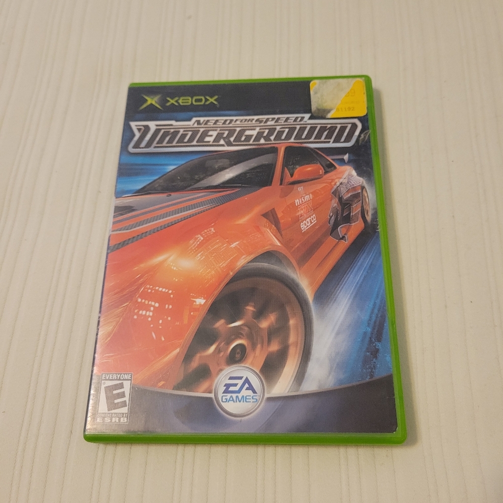 Xbox Need for Speed Underground Game